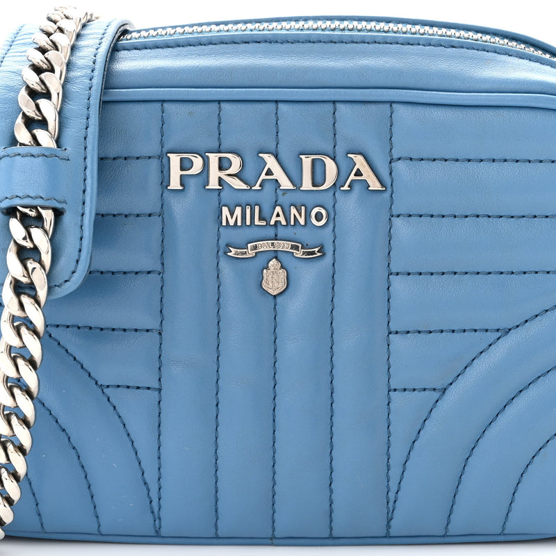 Prada Soft Calfskin Diagramme Camera Bag