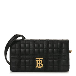 Burberry Lambskin Quilted Lola Chain