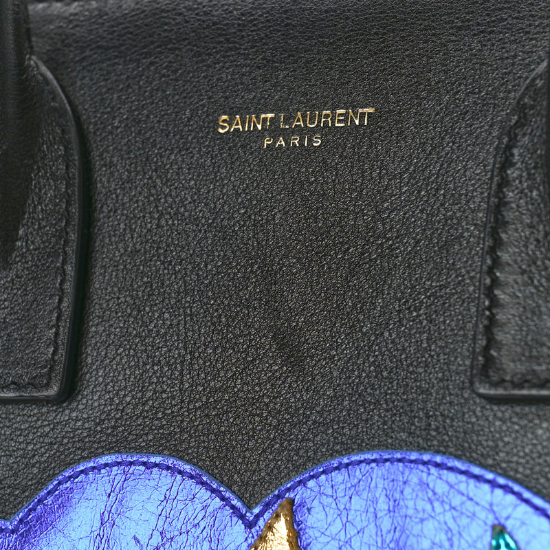 Saint Laurent Calfskin Love Patchwork