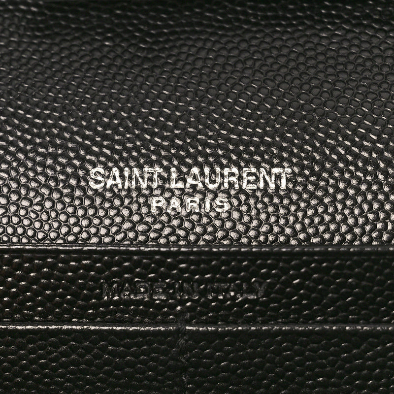 Saint Laurent Grain De Poudre Matelasse