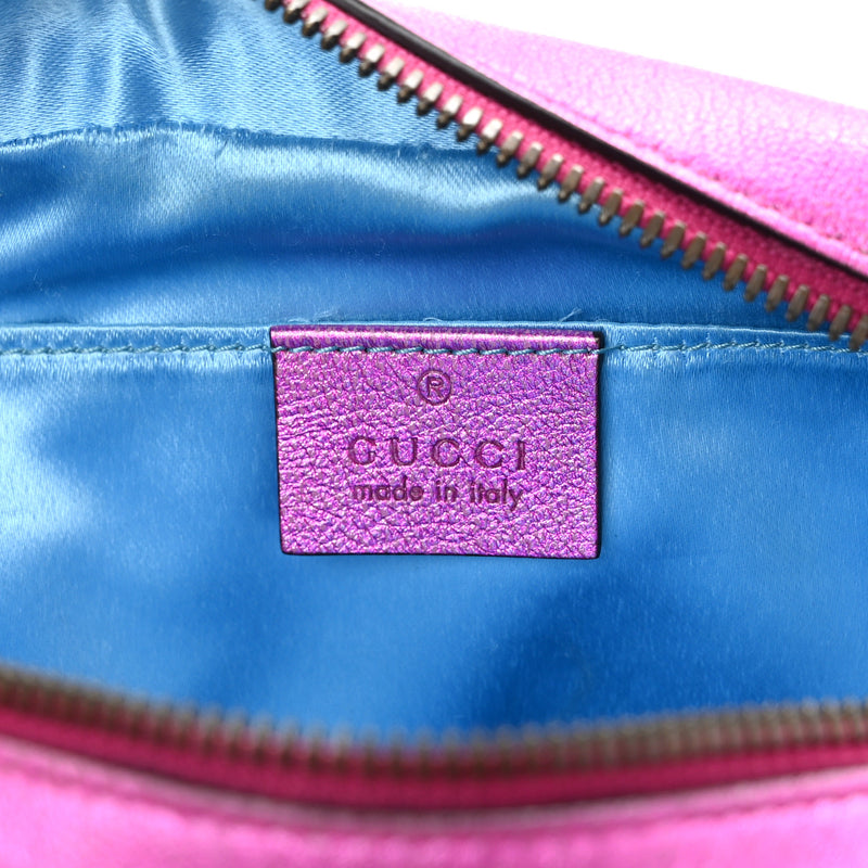 Gucci Laminated Nappa Matelasse Small Gg