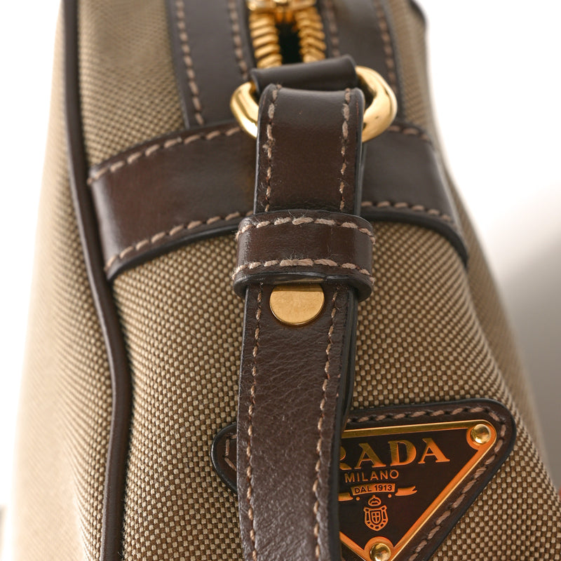 Prada Jacquard Logo Camera Bag Corda