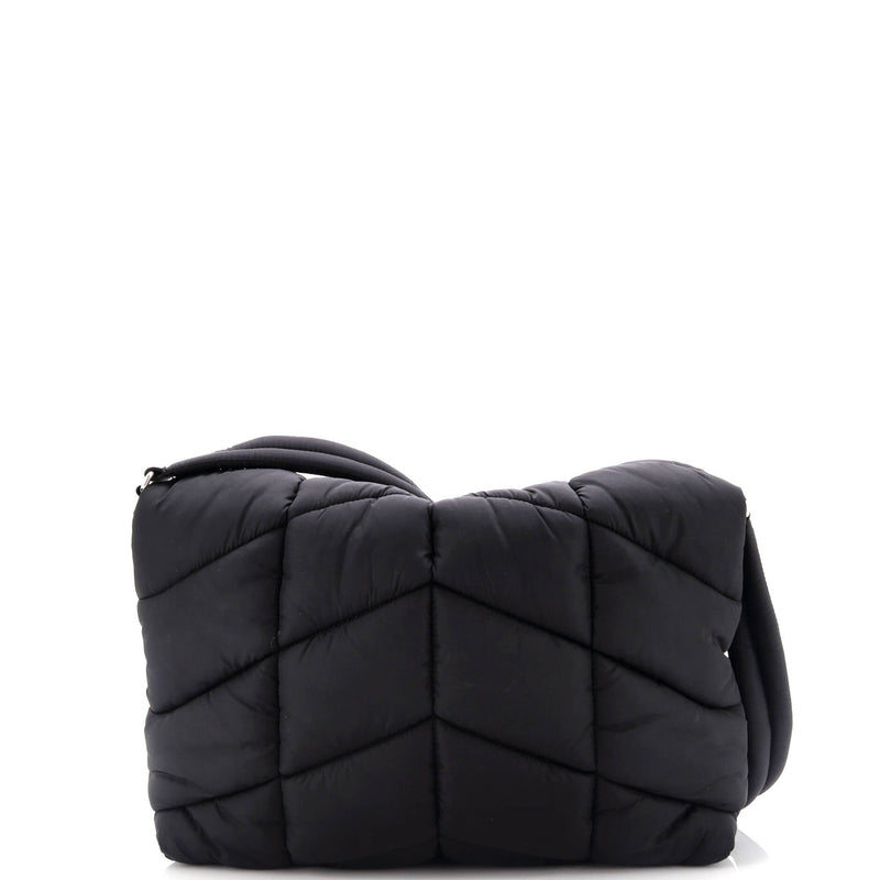 Saint Laurent Loulou Puffer Messenger