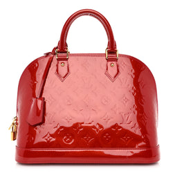 Louis Vuitton Vernis Alma Pm Rose Indien