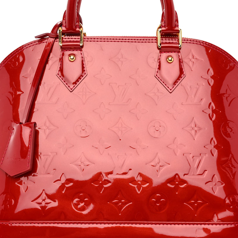 Louis Vuitton Vernis Alma Pm Rose Indien