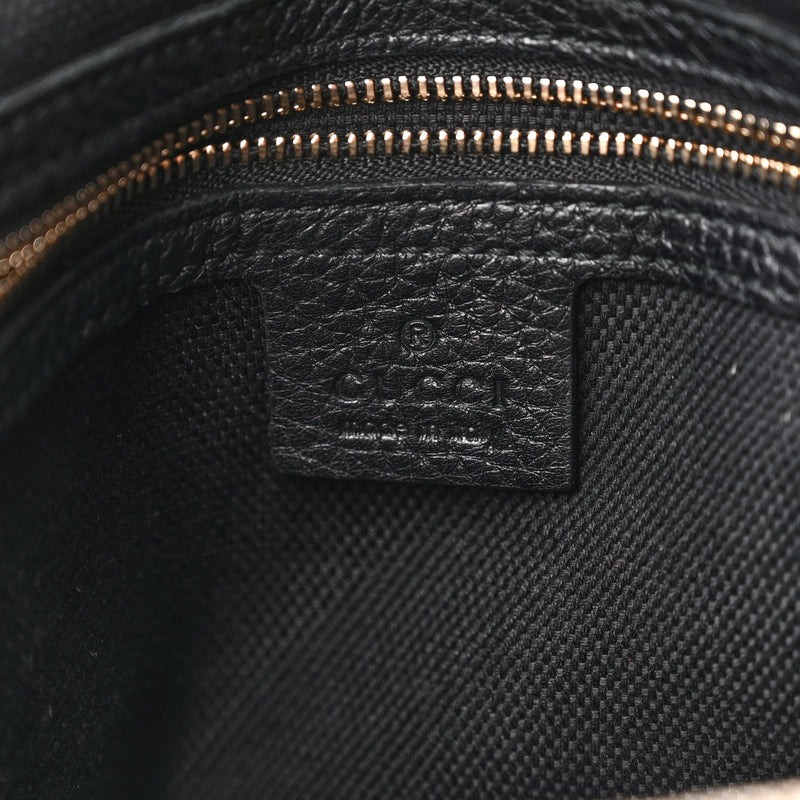 Gucci Snakeskin Small Soho Bowler Black