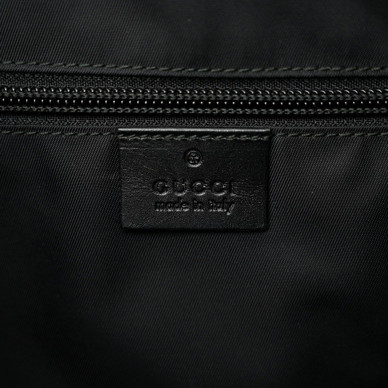 Gucci Gg Supreme Web Briefcase Black