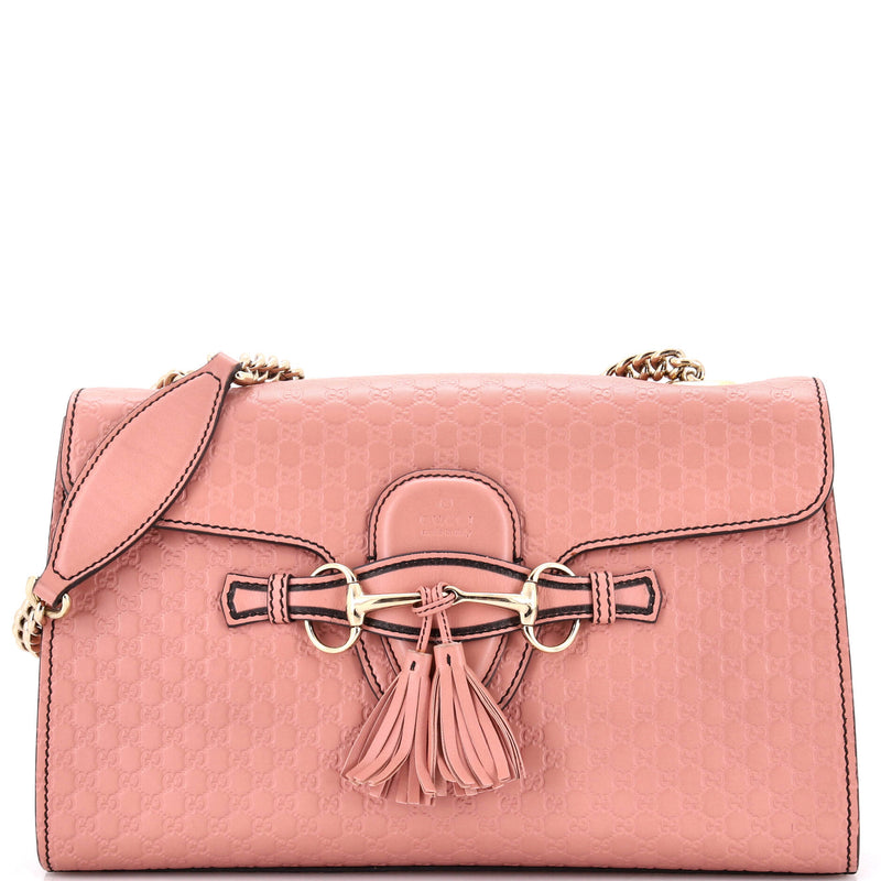 Emily Chain Flap Bag Microguccissima