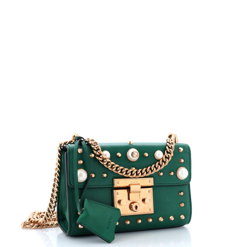 Gucci Pearly Padlock Shoulder Bag