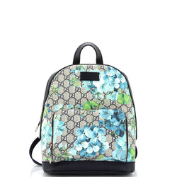 Gucci Zip Pocket Backpack Blooms Print