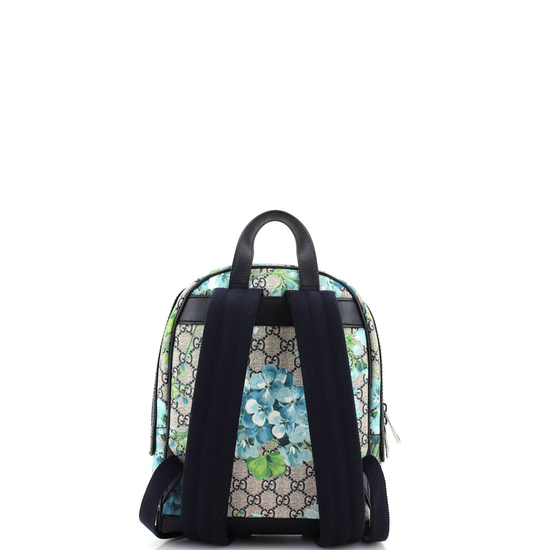 Gucci Zip Pocket Backpack Blooms Print