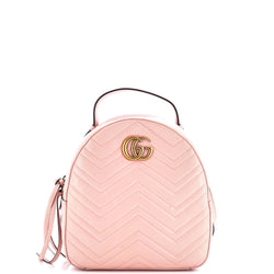 Gucci Gg Marmont Backpack Matelasse