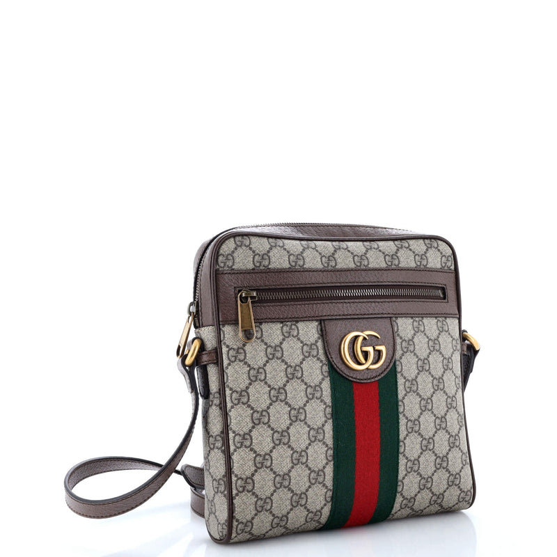 Gucci Ophidia Messenger Bag Gg Coated