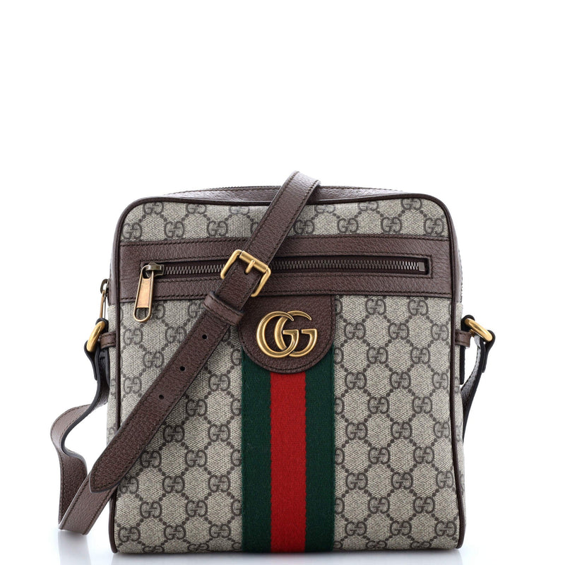 Gucci Ophidia Messenger Bag Gg Coated