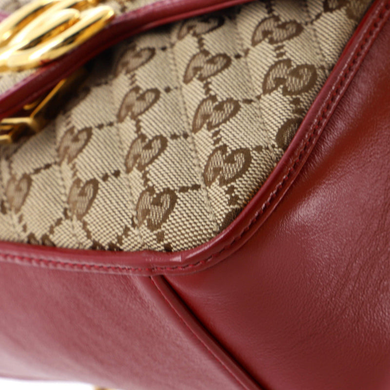 Gucci Gg Marmont Top Handle Flap Bag