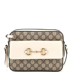 Gucci Horsebit Flap Pocket Camera Bag Gg