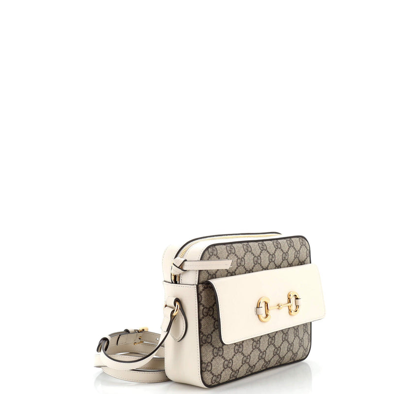 Gucci Horsebit Flap Pocket Camera Bag Gg