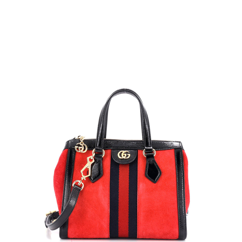 Gucci Ophidia Top Handle Tote Suede