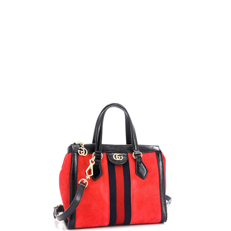 Gucci Ophidia Top Handle Tote Suede