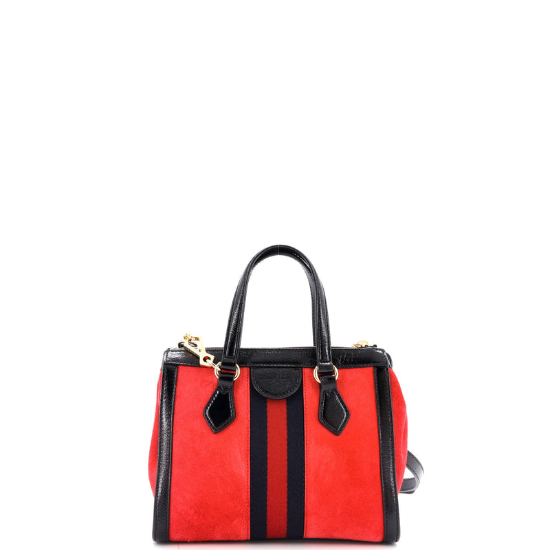 Gucci Ophidia Top Handle Tote Suede