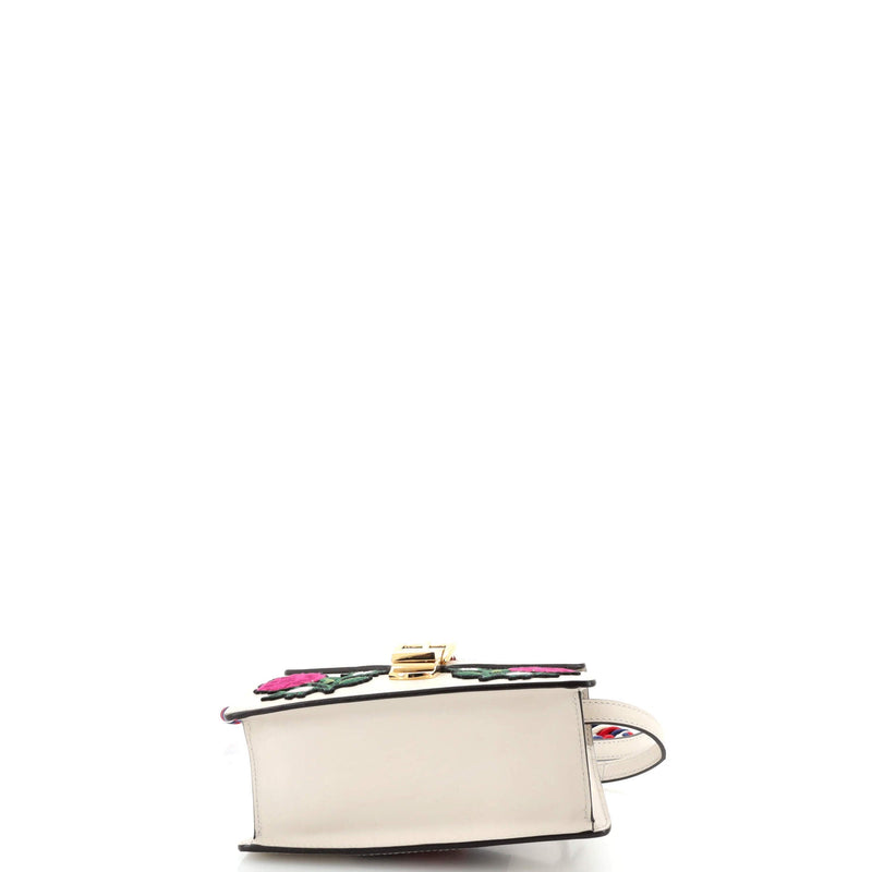 Gucci Sylvie Top Handle Bag Embroidered