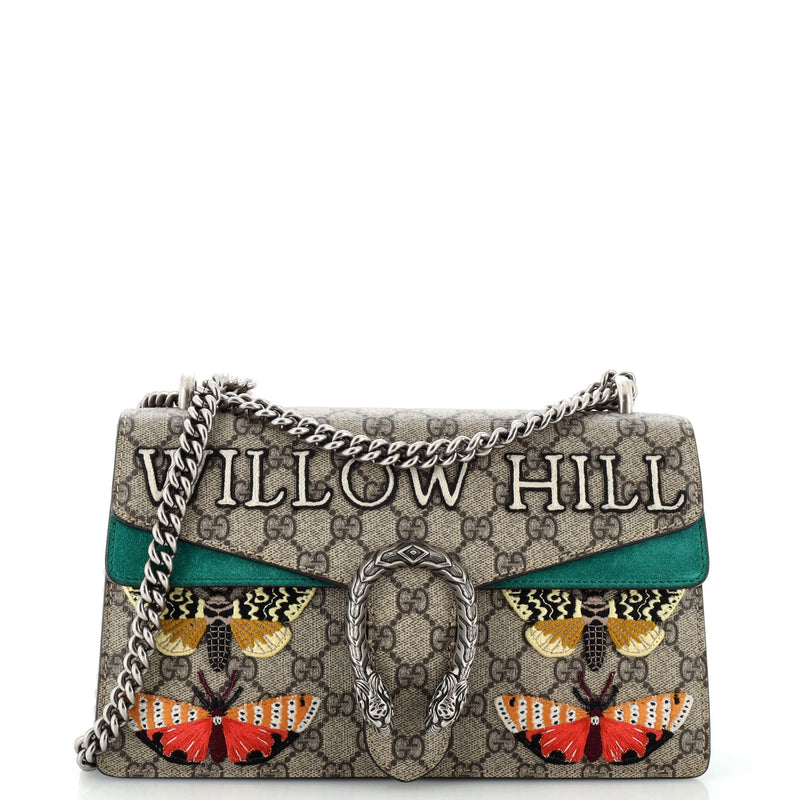 Gucci Dionysus Bag Embroidered Gg Coated