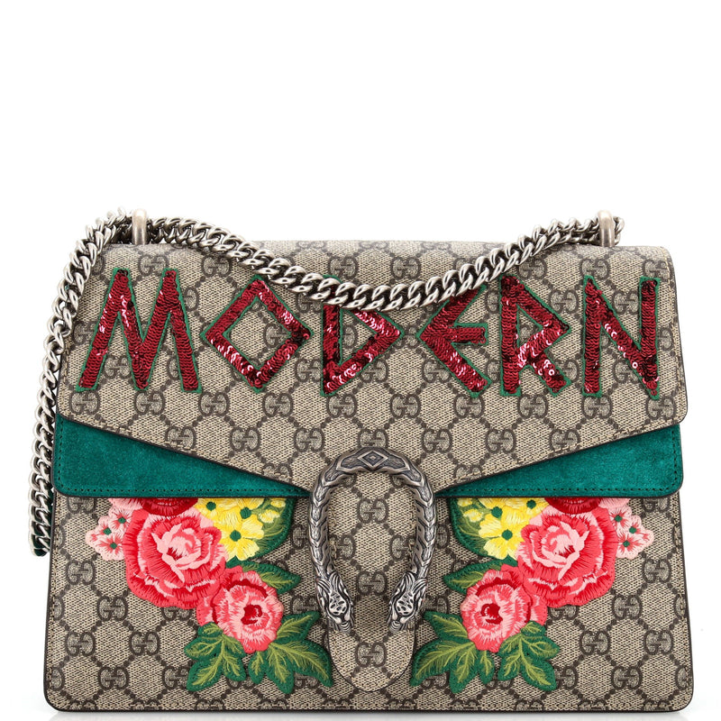 Gucci Dionysus Bag Embellished Gg Coated