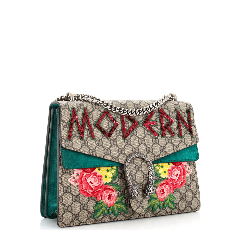 Gucci Dionysus Bag Embellished Gg Coated