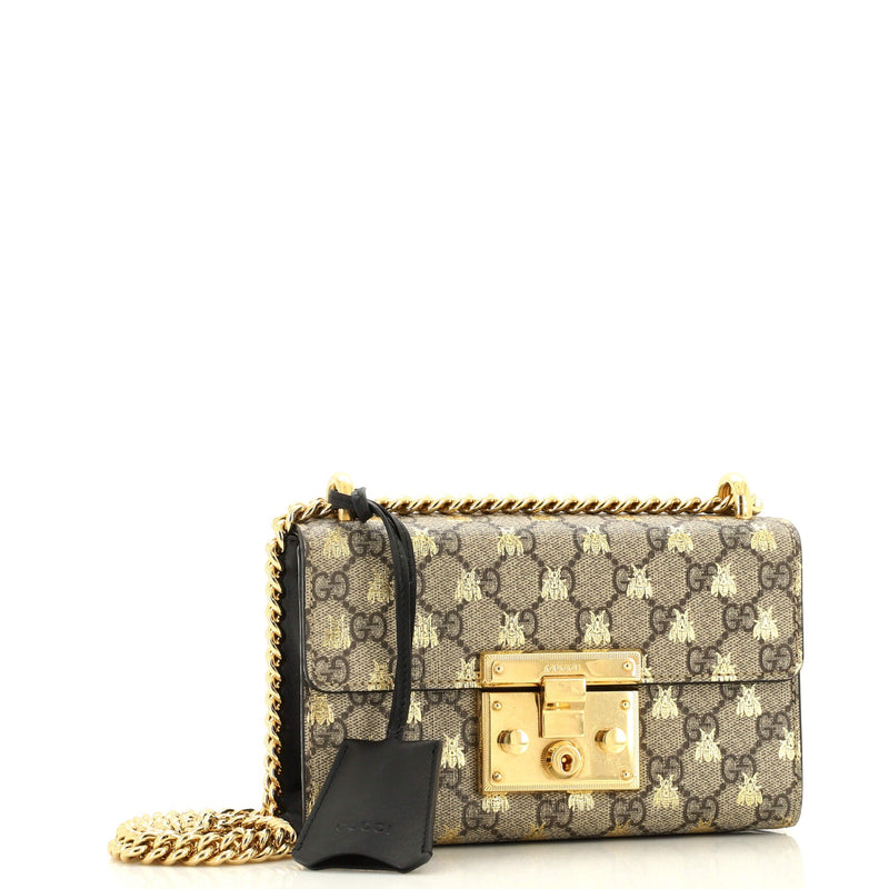 Gucci Padlock Shoulder Bag Printed Gg