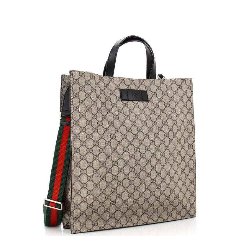 Gucci Convertible Soft Open Tote Gg