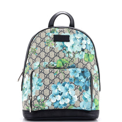 Gucci Zip Pocket Backpack Blooms Print