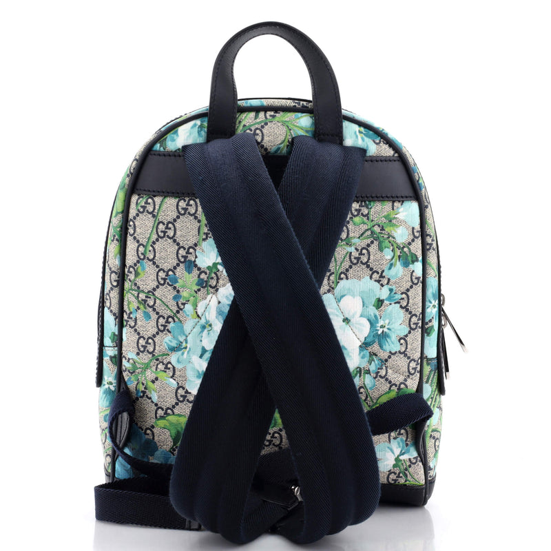 Gucci Zip Pocket Backpack Blooms Print