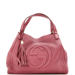 Gucci Soho Shoulder Bag Leather Medium