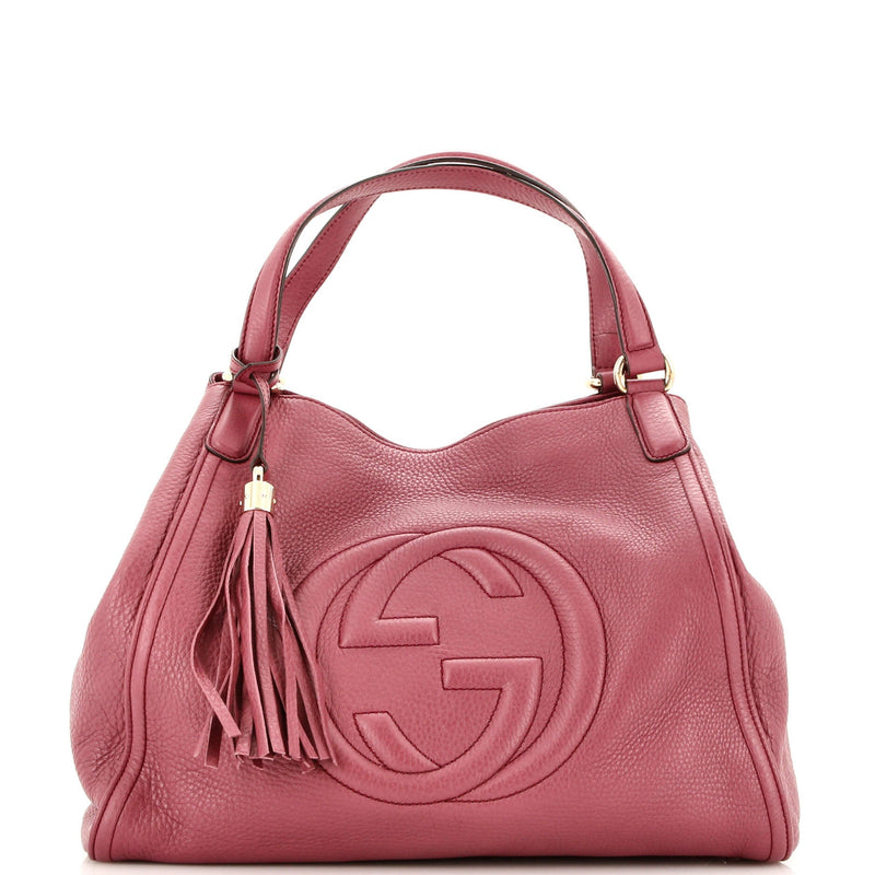 Gucci Soho Shoulder Bag Leather Medium