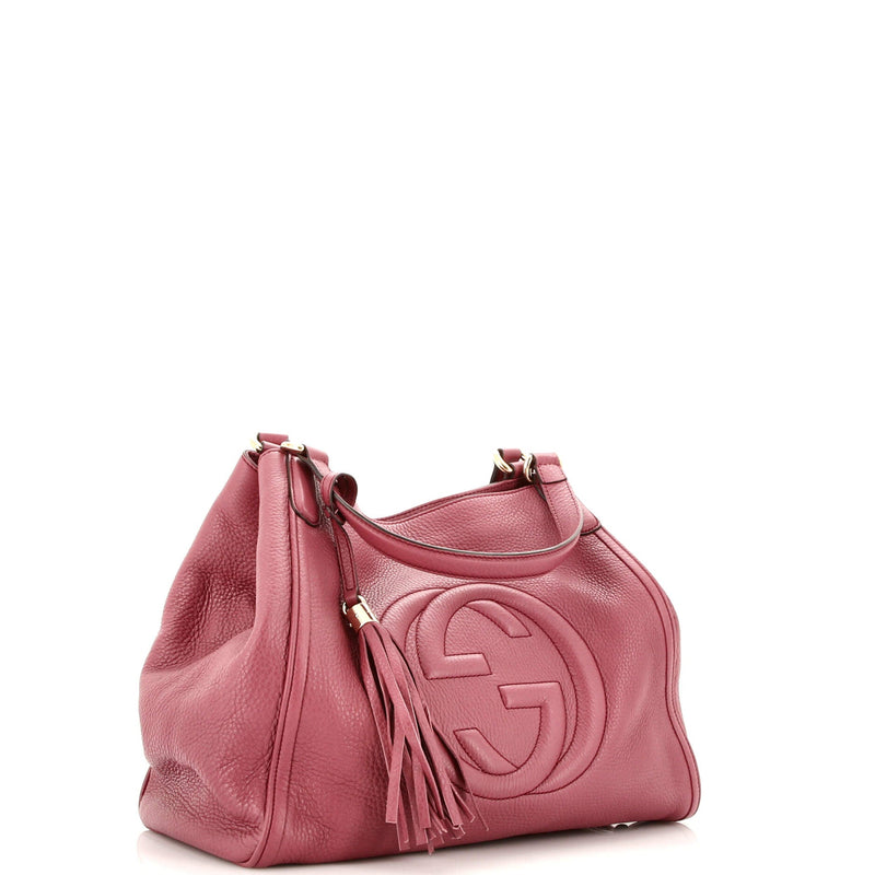 Gucci Soho Shoulder Bag Leather Medium