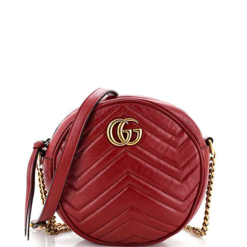 Gucci Gg Marmont Round Shoulder Bag