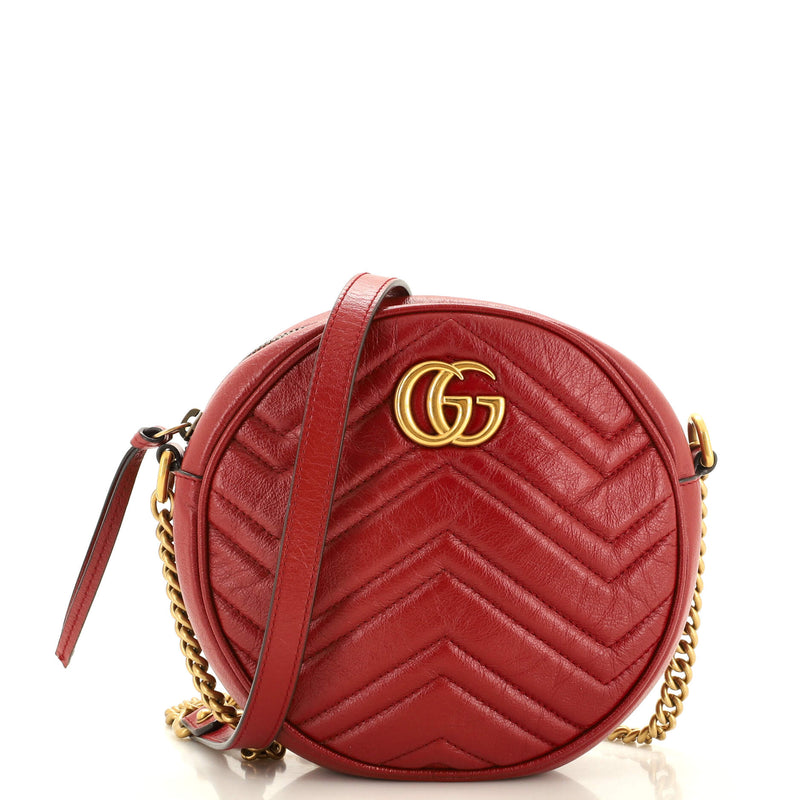 Gucci Gg Marmont Round Shoulder Bag