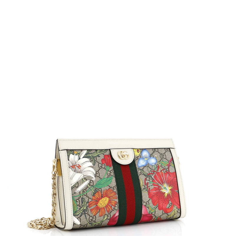 Gucci Ophidia Chain Shoulder Bag Flora