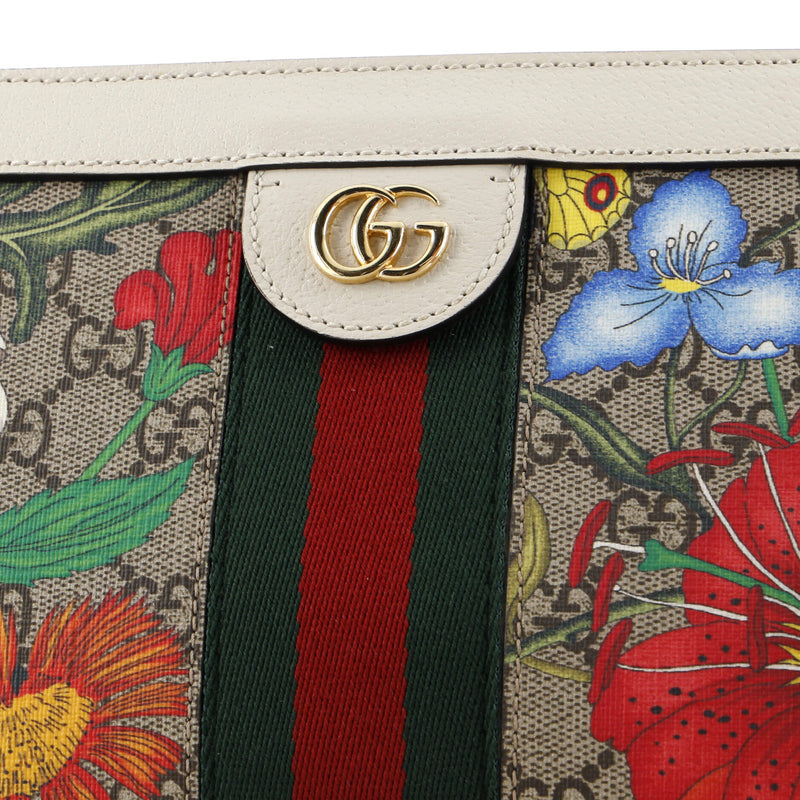 Gucci Ophidia Chain Shoulder Bag Flora