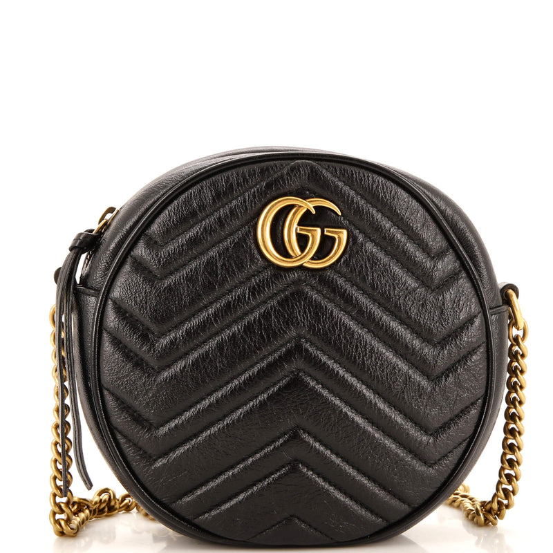 Gucci Gg Marmont Round Shoulder Bag