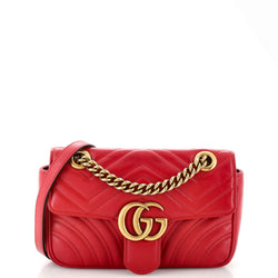 Gucci Gg Marmont Flap Bag Matelasse