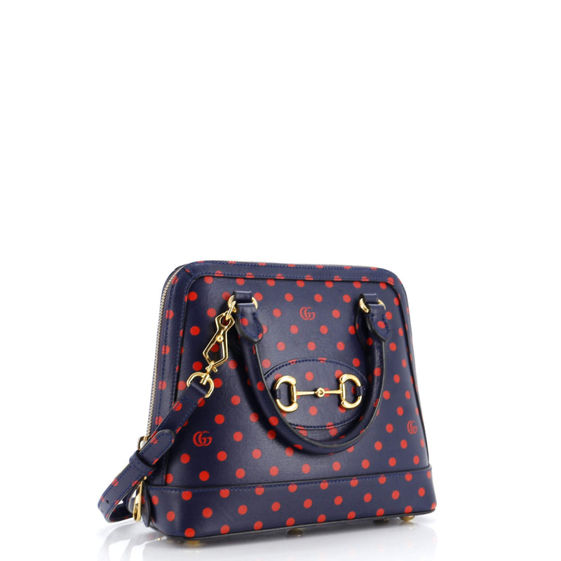 Gucci Horsebit Top Handle Bag Printed