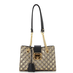 Gucci Padlock Chain Tote Printed Gg