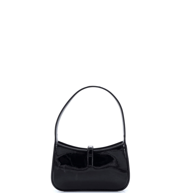 Saint Laurent Le 5 A 7 Hobo Patent Mini