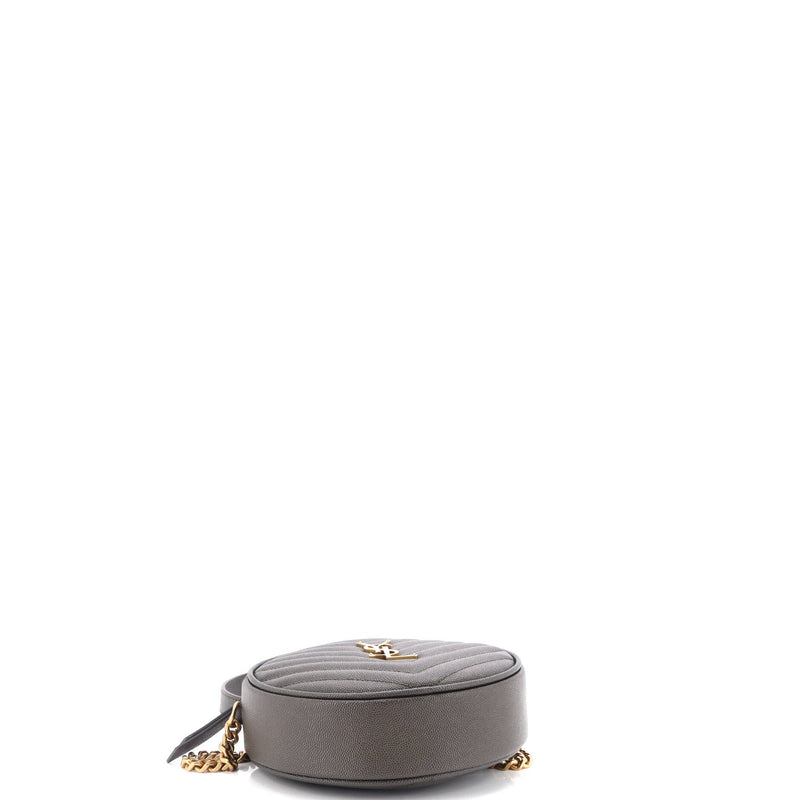 Saint Laurent Vinyle Round Camera Bag