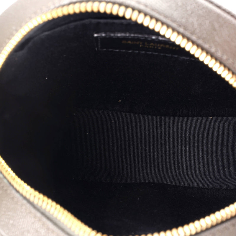 Saint Laurent Vinyle Round Camera Bag