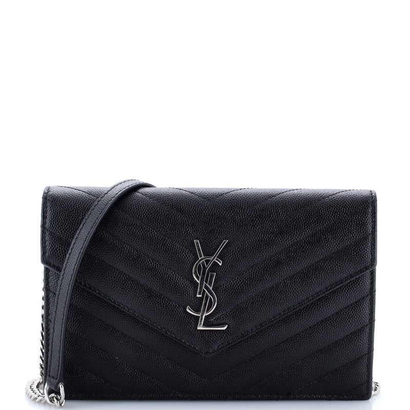 Saint Laurent Classic Wallet On Chain