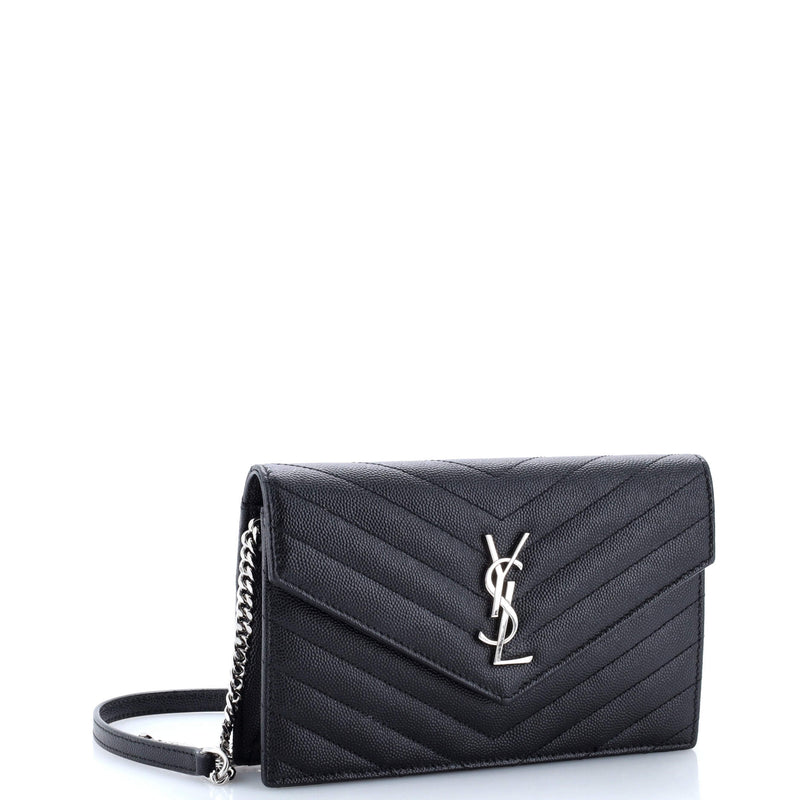 Saint Laurent Classic Wallet On Chain