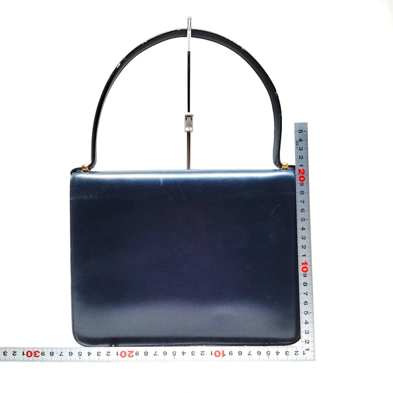 Christian Dior Hand Bag Navy Blue