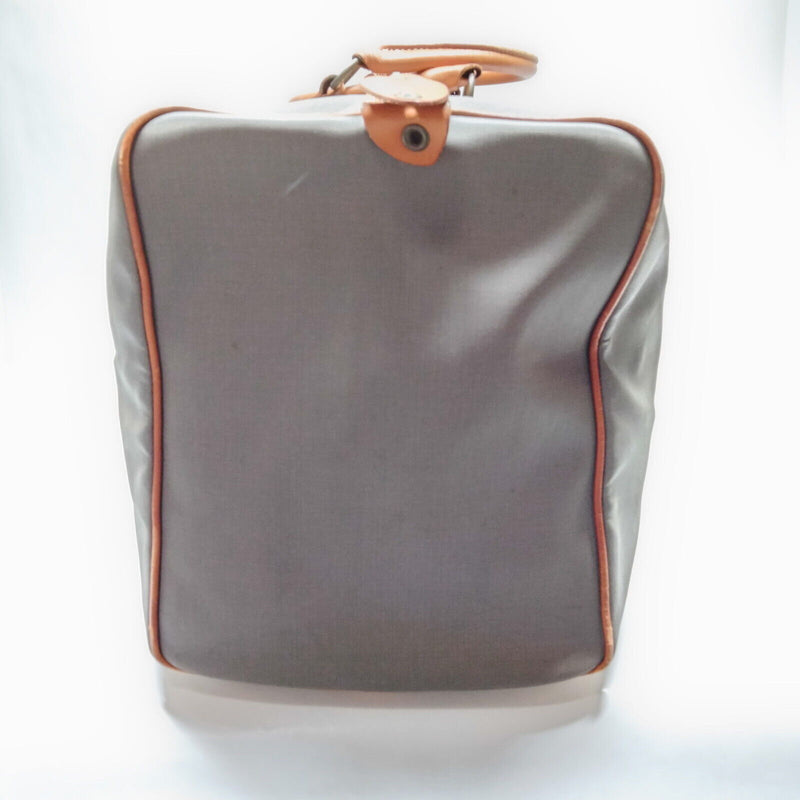 Christian Dior Boston Bag Gray Pvc
